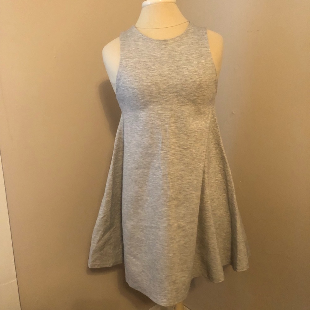 Altar’d State Gray A-Line Dress